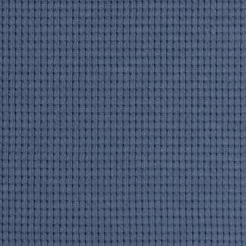 Preview: 1,35 m Swafing Clarissa Waffeljersey Uni Jeansblau 744